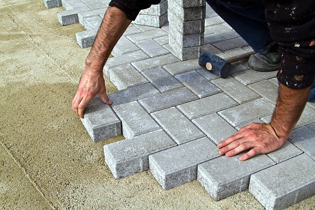 Permeable Paver Driveway in Towson, MD